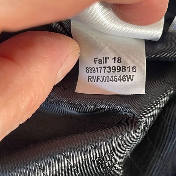 RACHEL Rachel Roy Milana Faux Leather/Faux Fur Plus Sz Moto Jacket Sz 2X - Picture 13 of 14